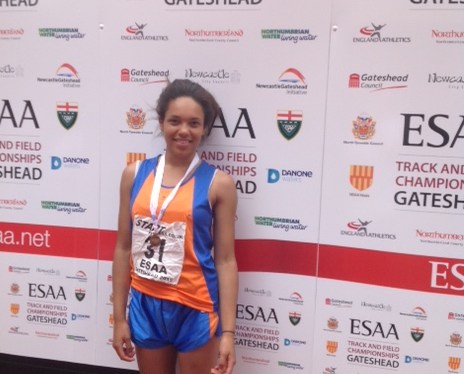 Trinity Perruzza-Powell comes 3rd in ESSA&nbsp;100m